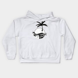 Tropical Island Kids Hoodie